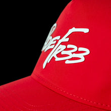 Load image into Gallery viewer, RIDE FR33 - Rally Red Snapback Hat (Limited Edition) 2.0