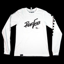Load image into Gallery viewer, RIDE FR33 - White Long Sleeve Tee