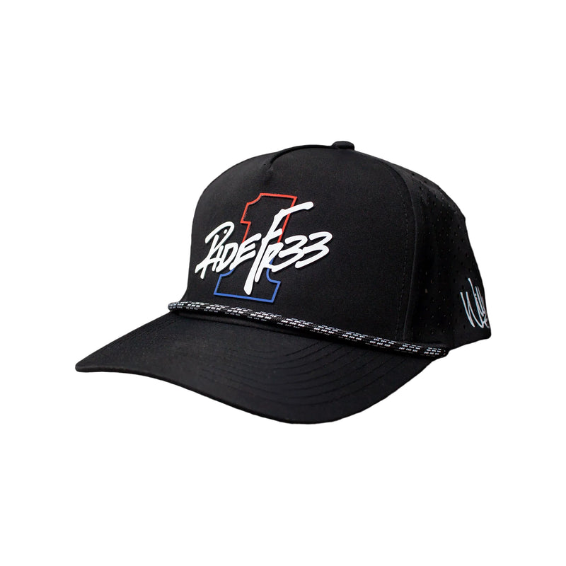 #1 RIDE FR33 - Black Snapback Hat-1