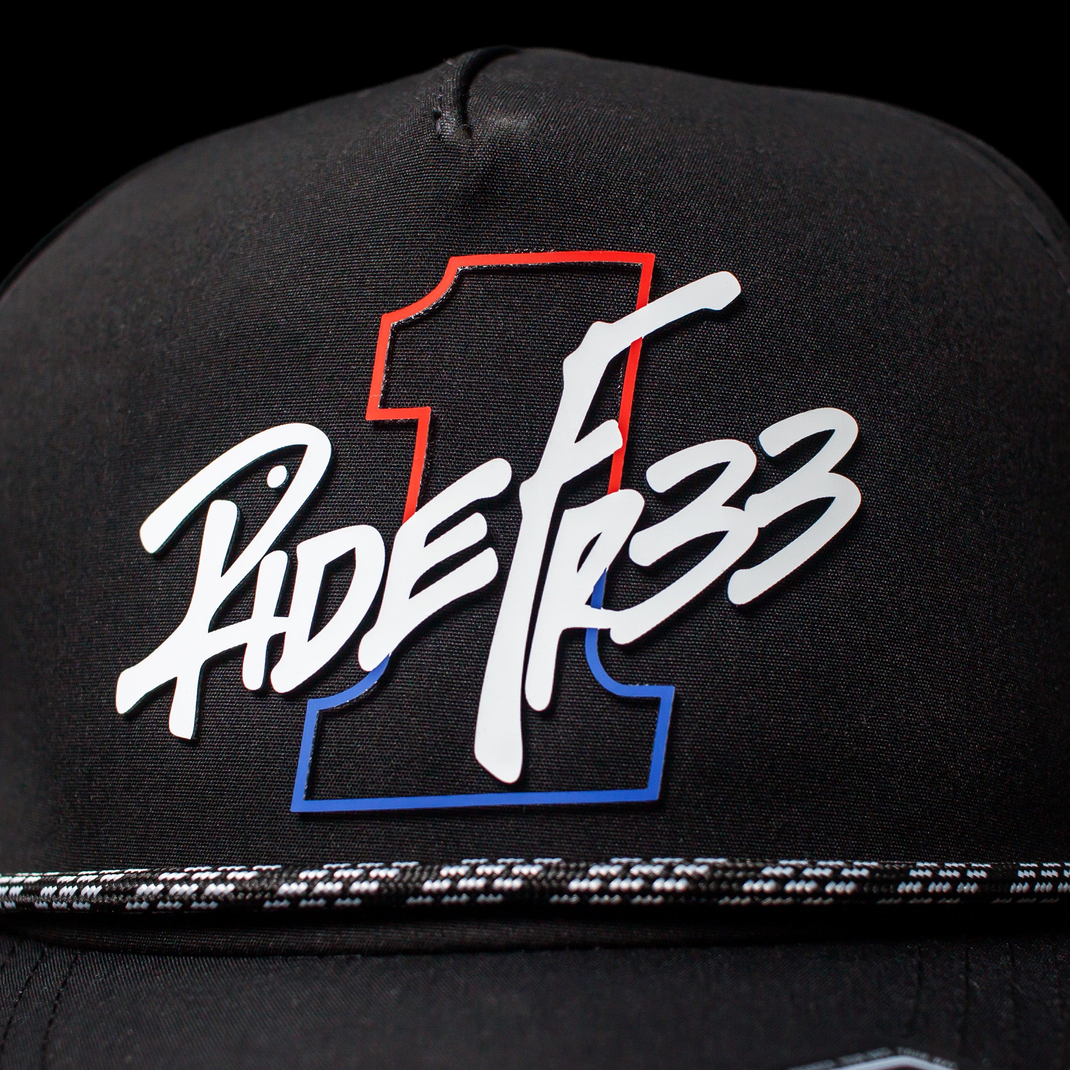#1 RIDE FR33 - Black Snapback Hat-4