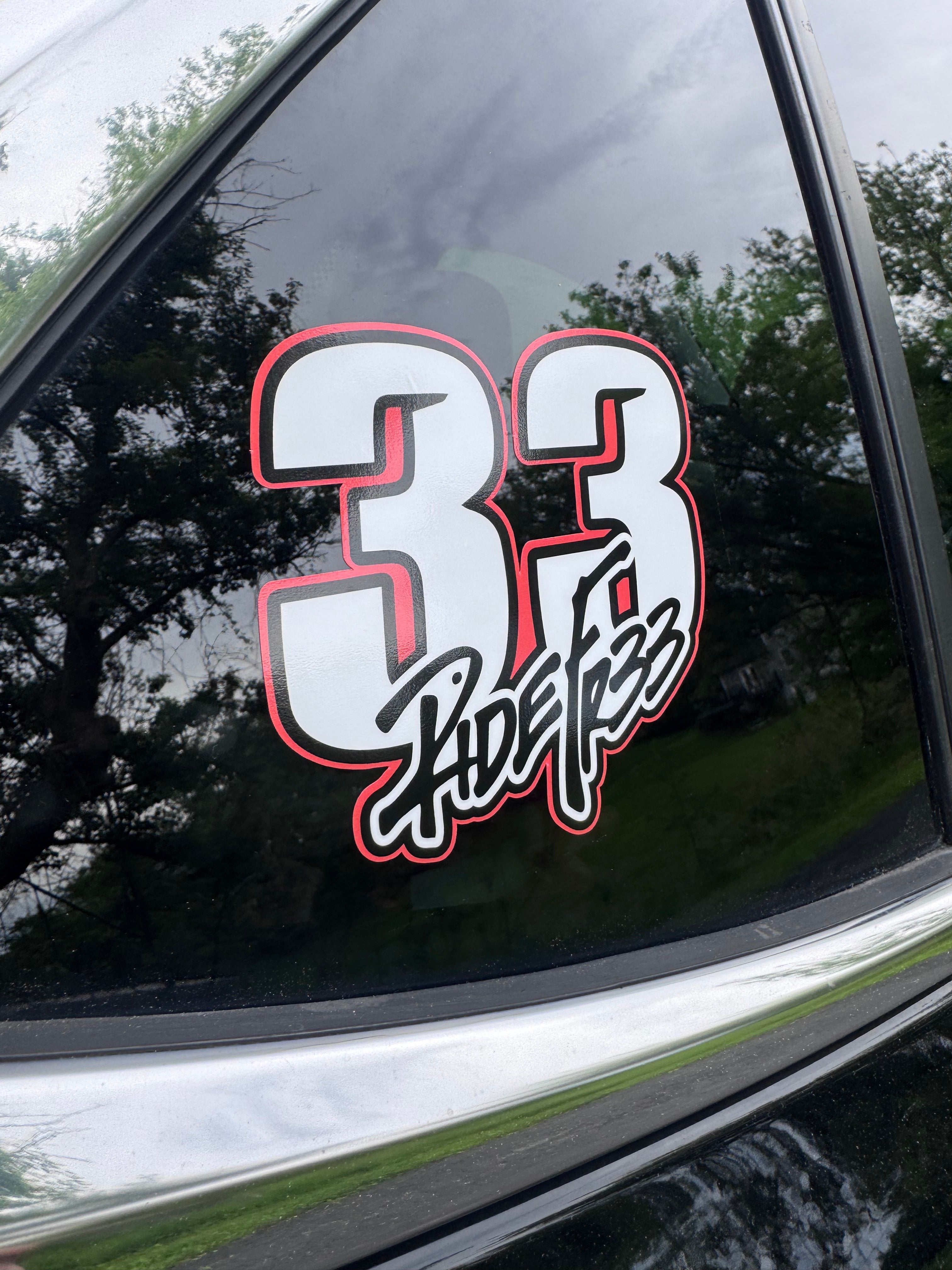 RIDE FR33 Decal