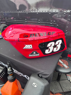 Kyle Wyman 33 Number Plate Decal Kit - Black-6