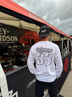 RIDE FR33 - White Long Sleeve Tee-9