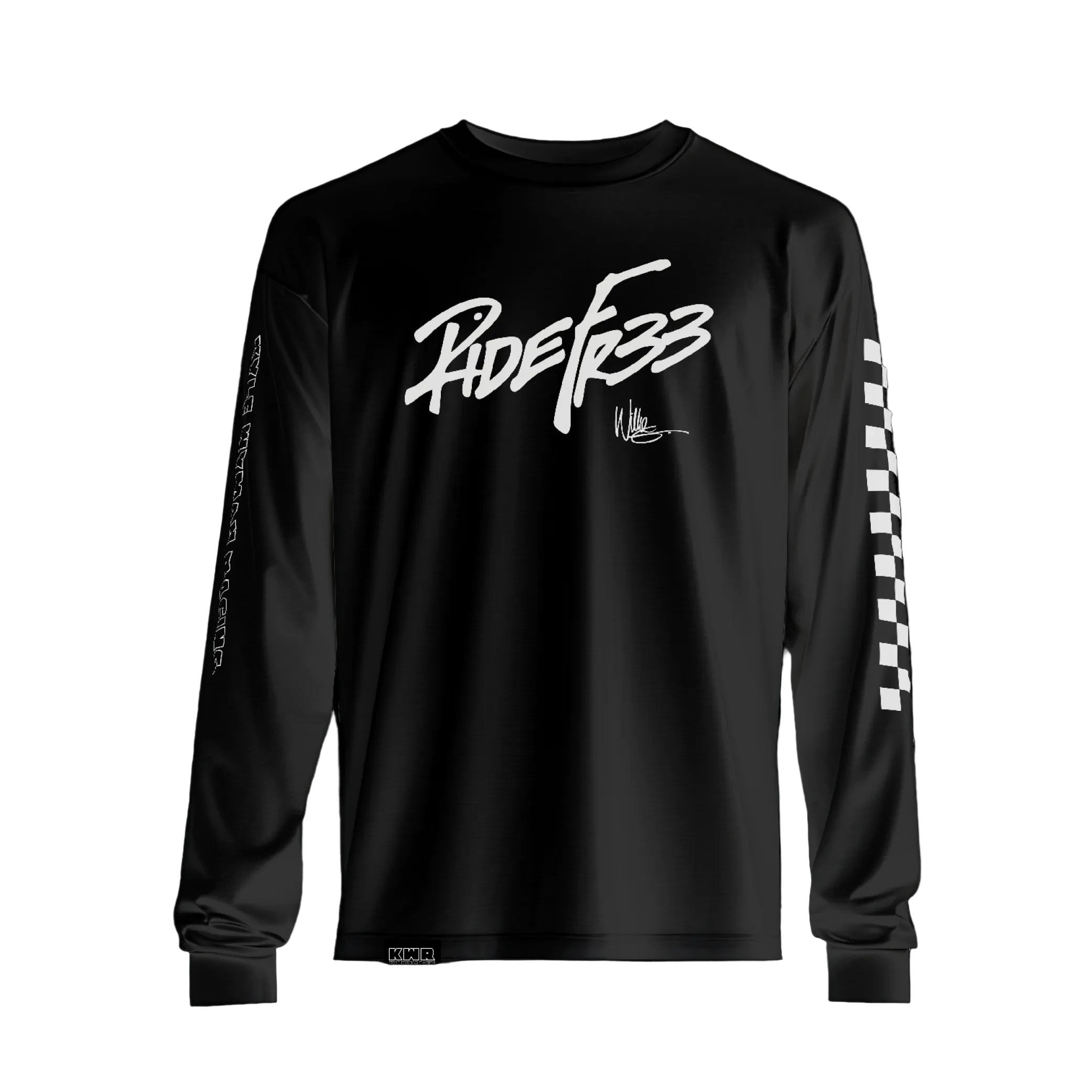 RIDE FR33 - Black Long Sleeve Tee