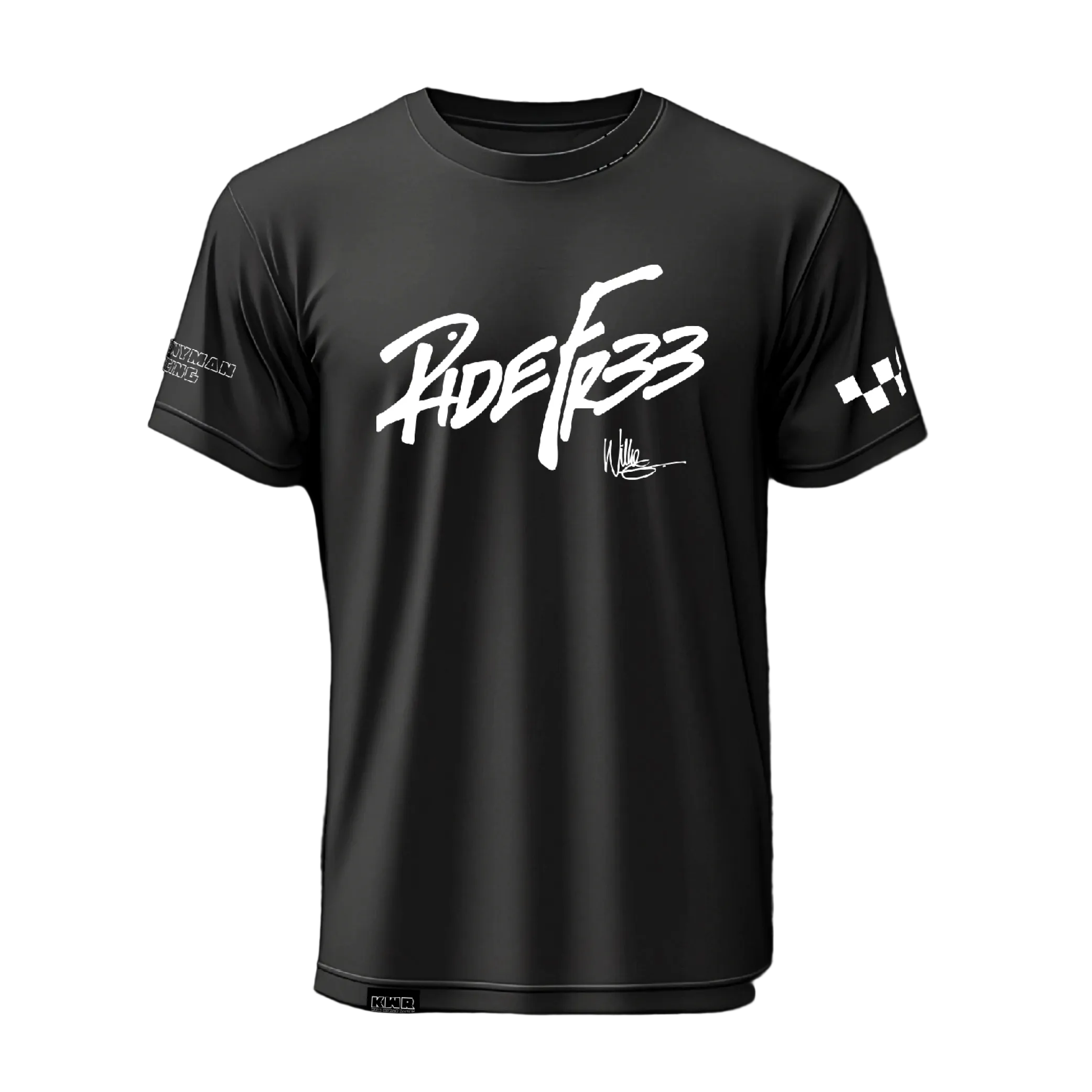 RIDE FR33 - Black Short Sleeve Tee