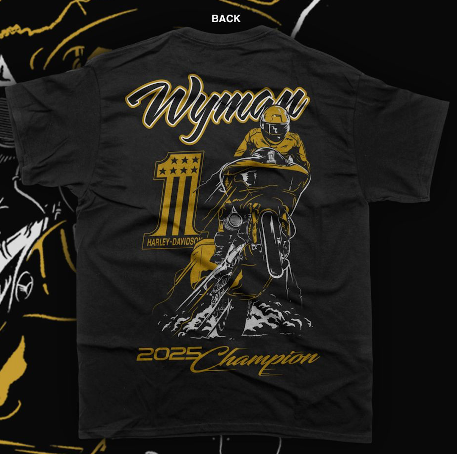 Wyman 2025 King of the Baggers Championship Tee