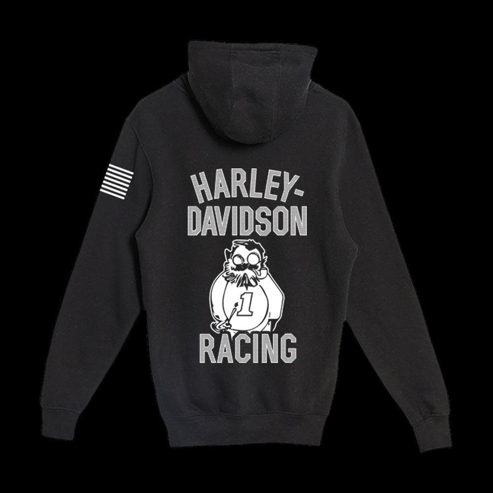 Harley-Davidson x Big Diehl Racing Team Hoodie - Black