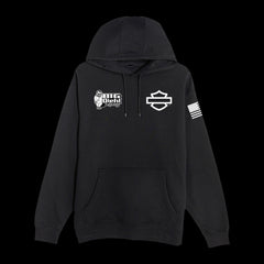 Harley-Davidson x Big Diehl Racing Team Hoodie - Black-2