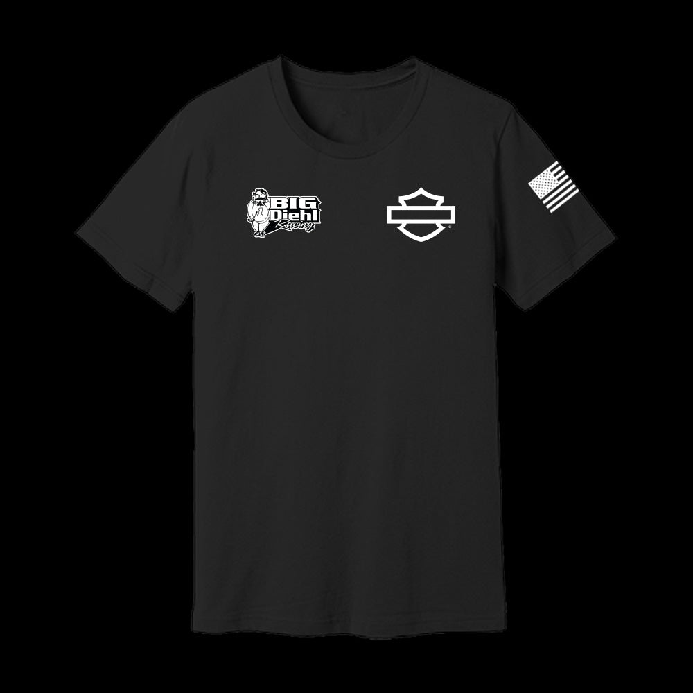 Harley-Davidson x Big Diehl Racing Team Tee - Black