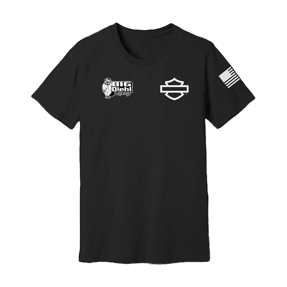 Harley-Davidson x Big Diehl Racing Team Tee - Black-1