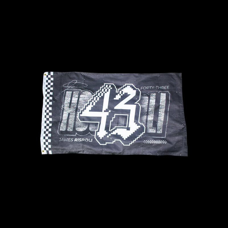 Hogspoli 43 Flag - Black-1