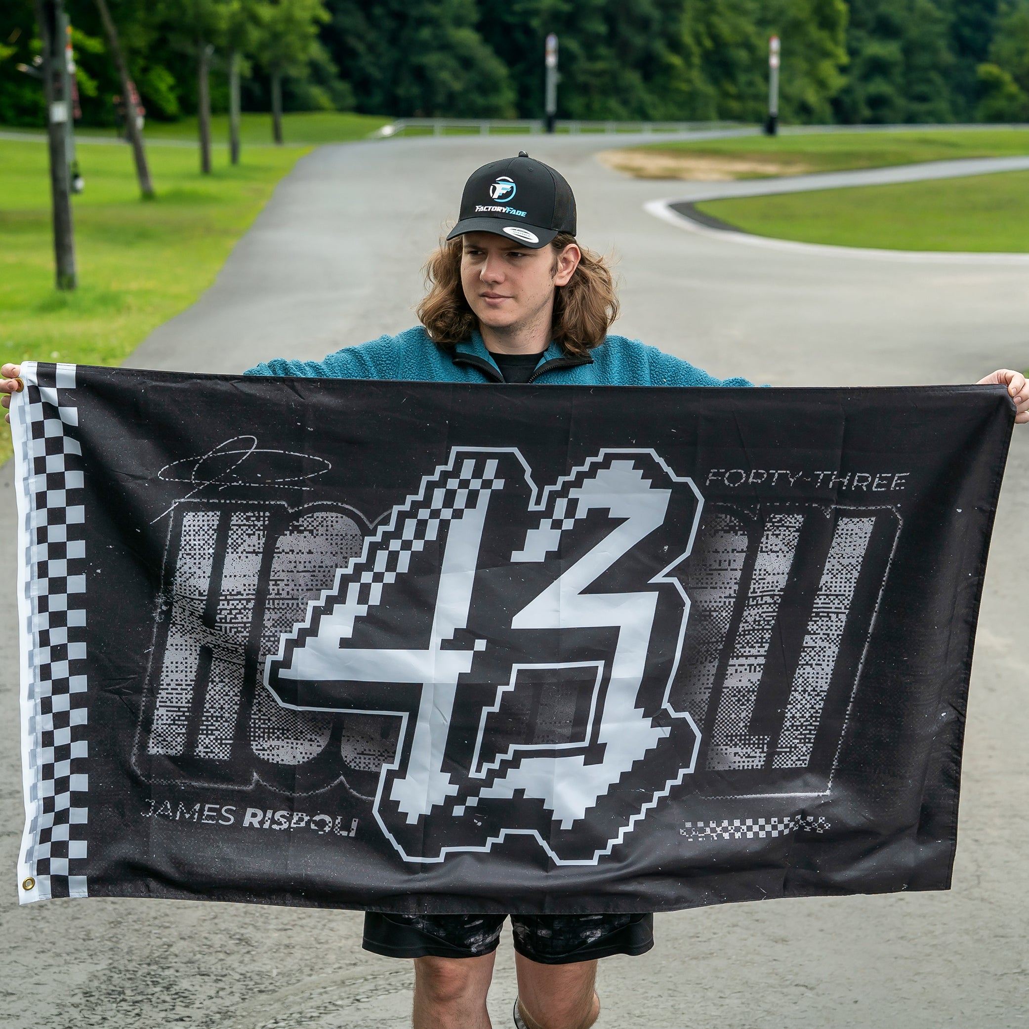 Hogspoli 43 Flag - Black-2