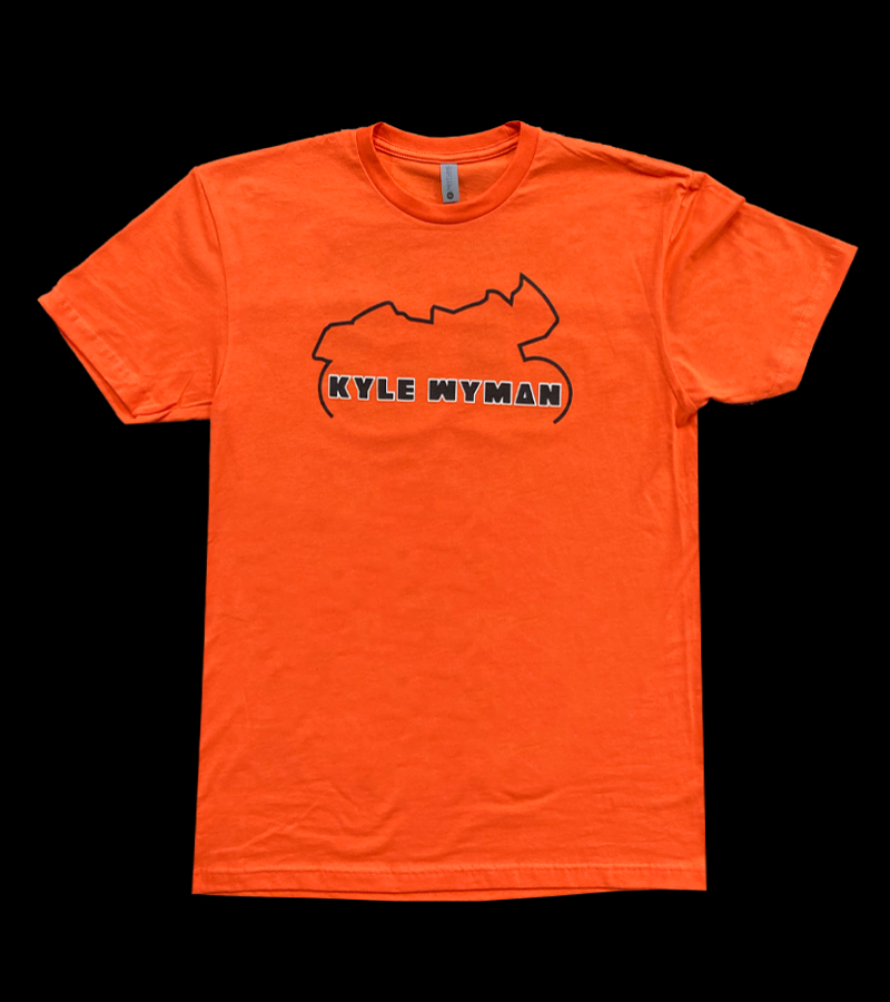 2023 Kyle Wyman T-Shirt - Orange-1