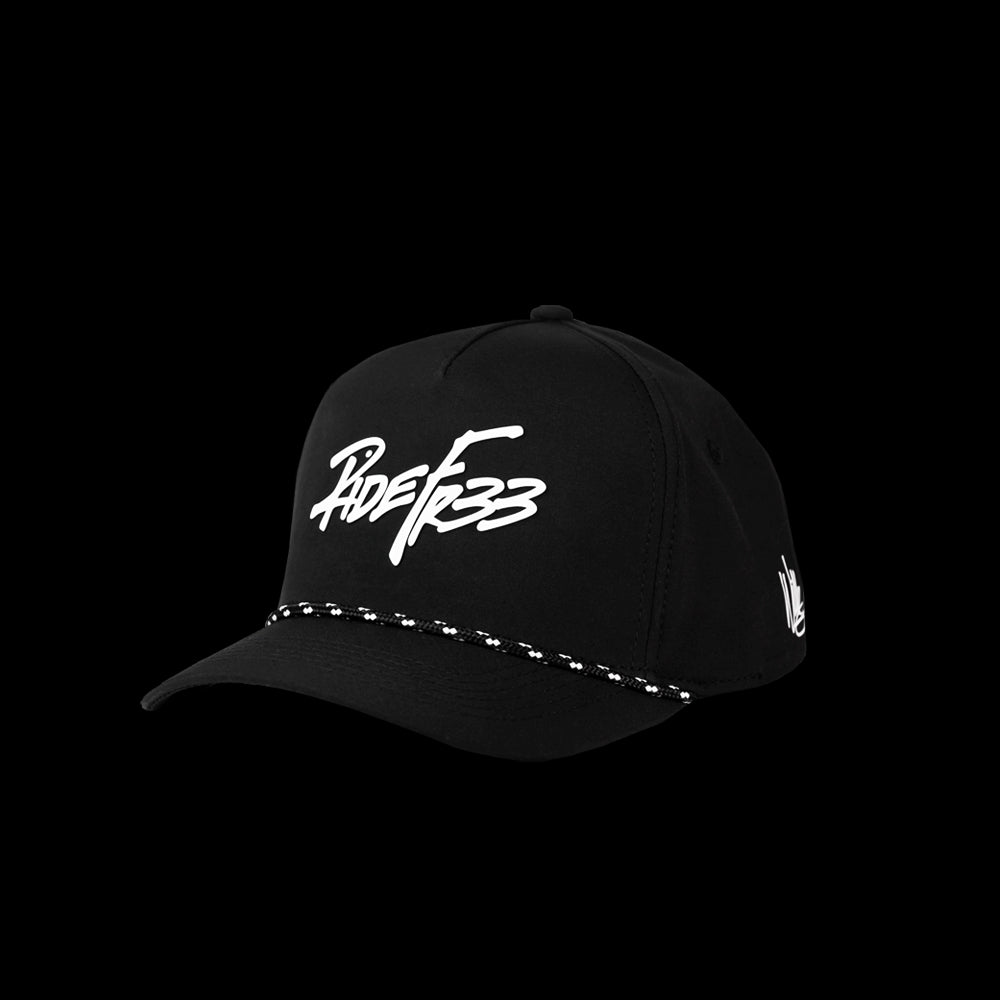 RIDE FR33 - Black Snapback Hat