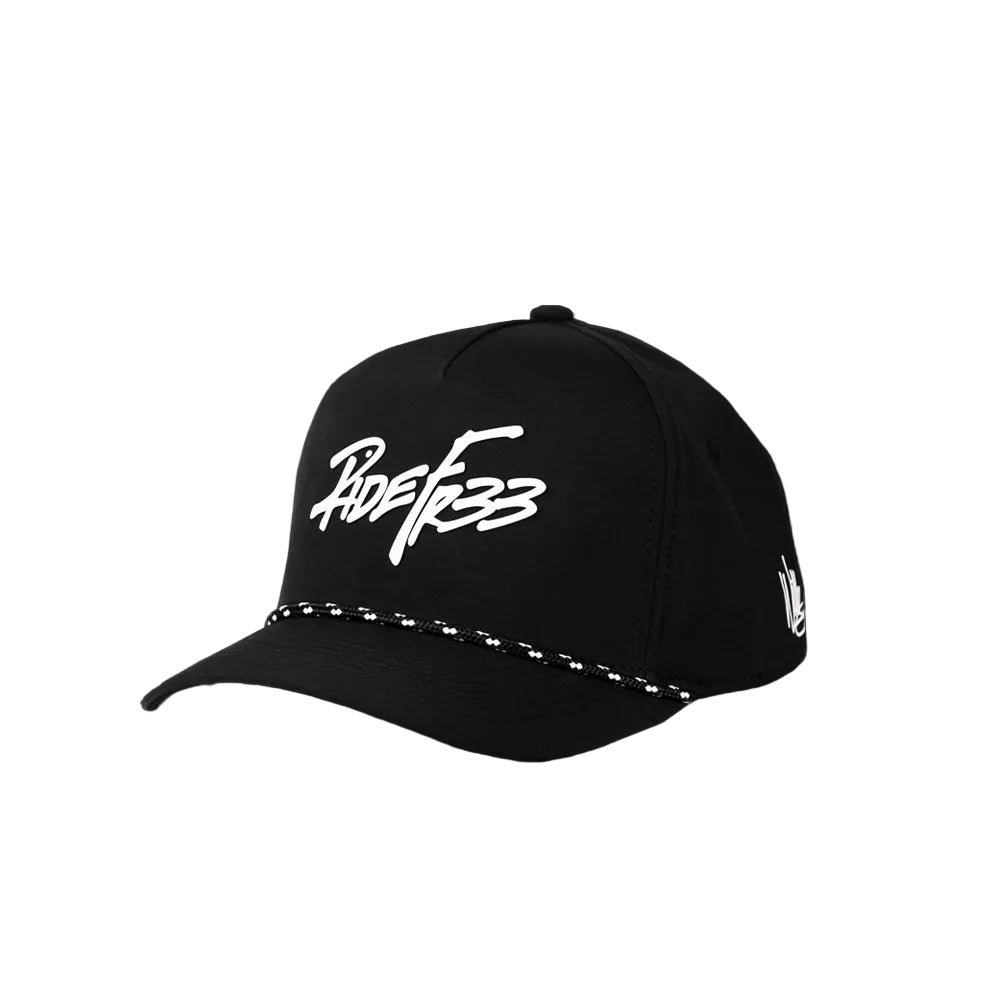 RIDE FR33 - Black Snapback Hat-1
