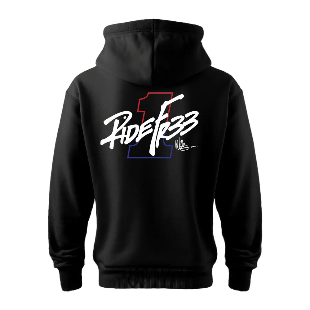 #1 RIDE FR33 Hoodie - Black-1