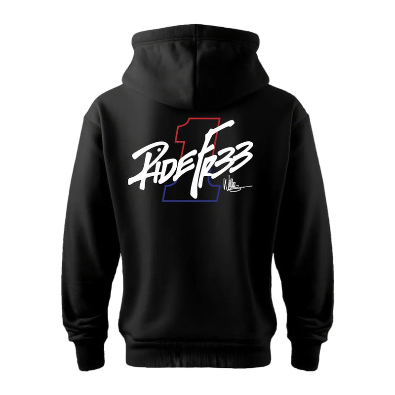 #1 RIDE FR33 Hoodie - Black-1