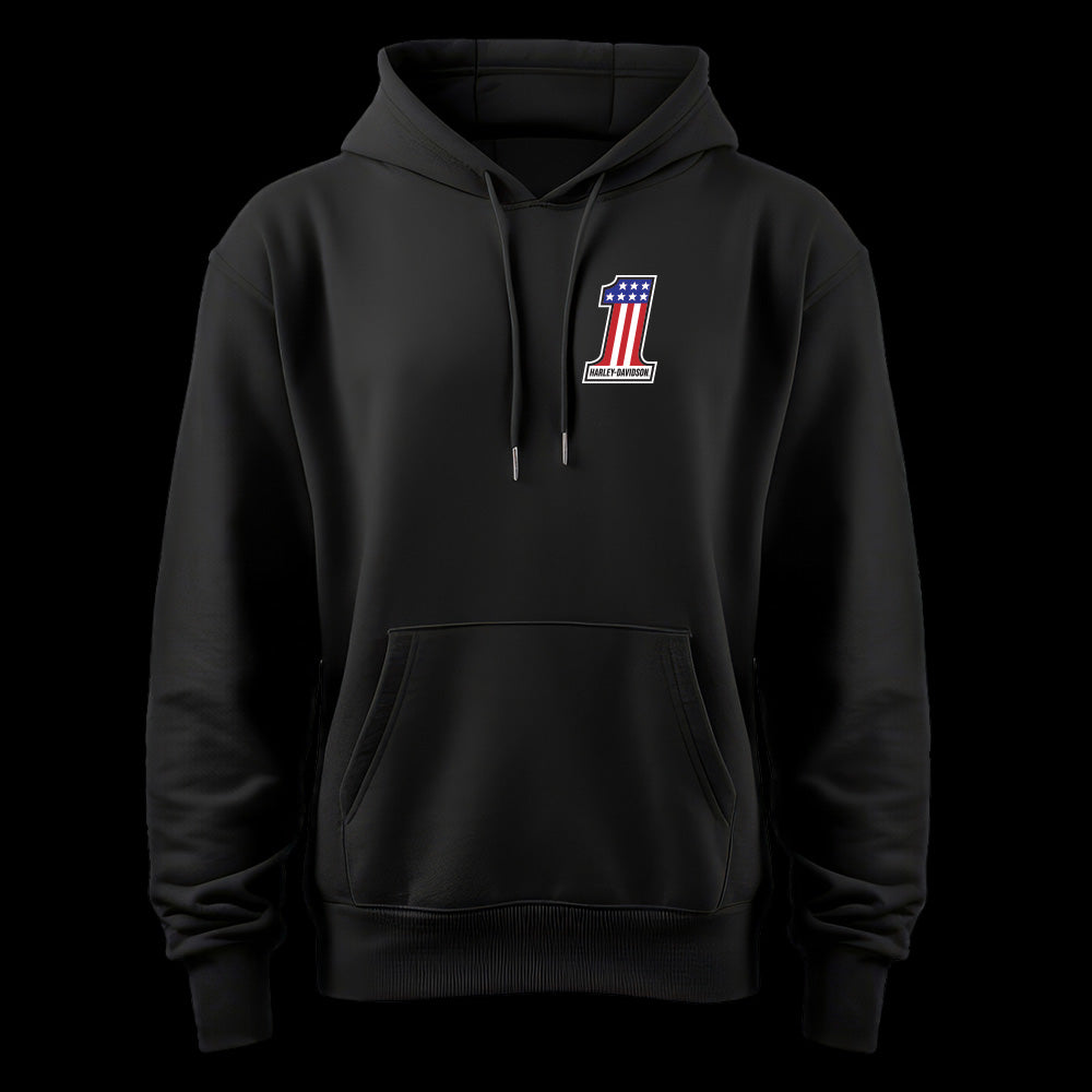 #1 RIDE FR33 Hoodie - Black-2