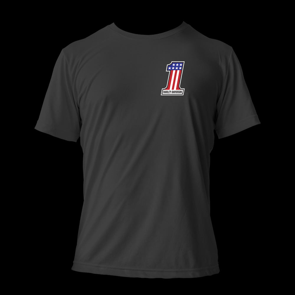 #1 RIDE FR33 Tee - Black-2