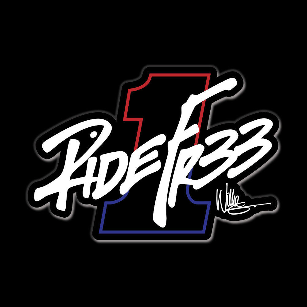 #1 RIDE FR33 Decal