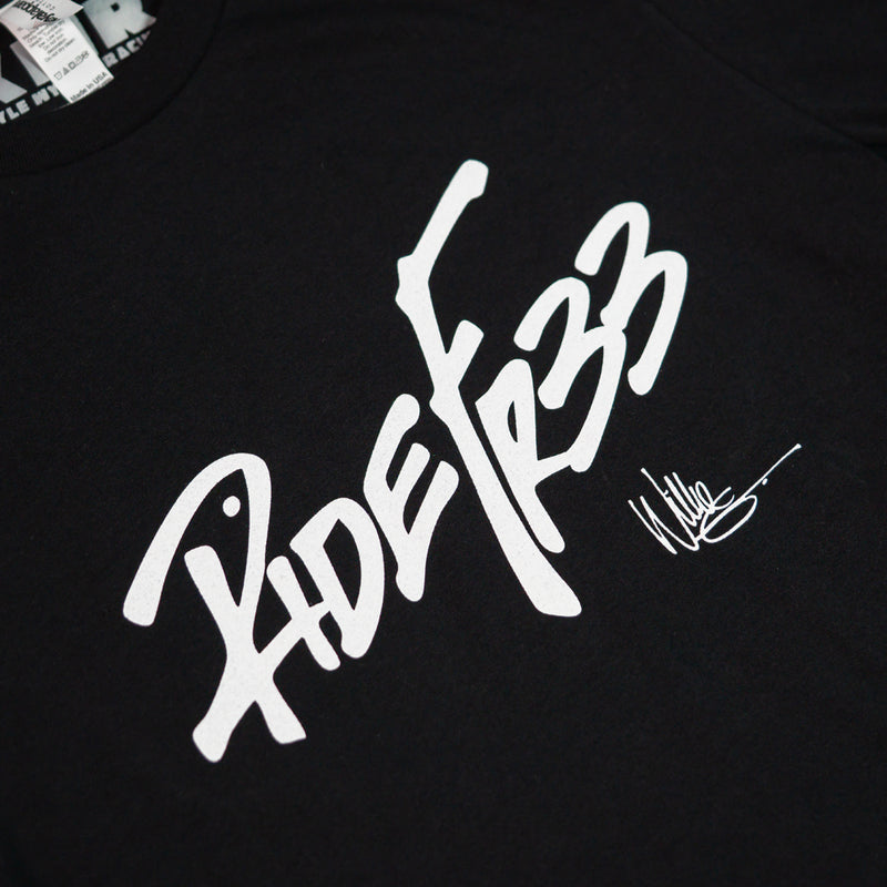RIDE FR33 - Black Short Sleeve Tee-6