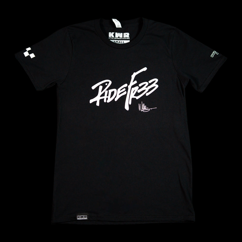 RIDE FR33 - Black Short Sleeve Tee-3