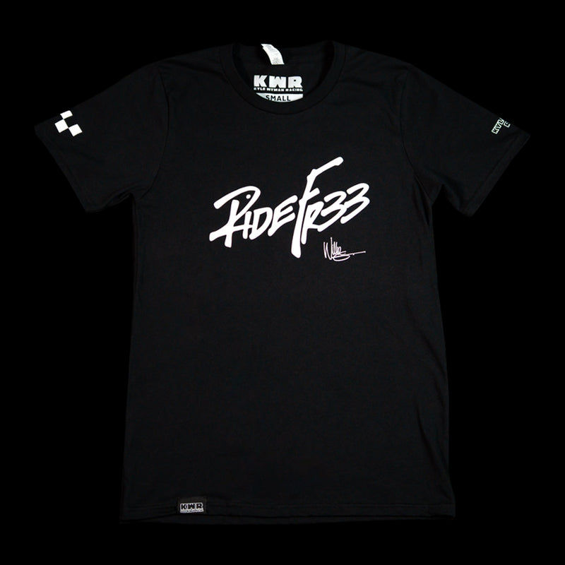RIDE FR33 - Black Short Sleeve Tee-3