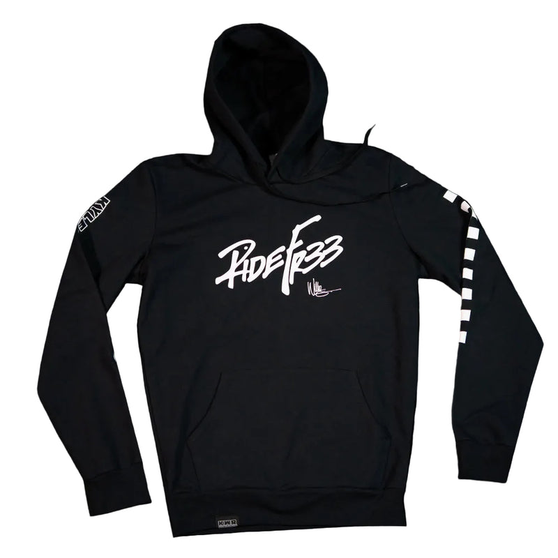 RIDE FR33 - Black Hoodie-1