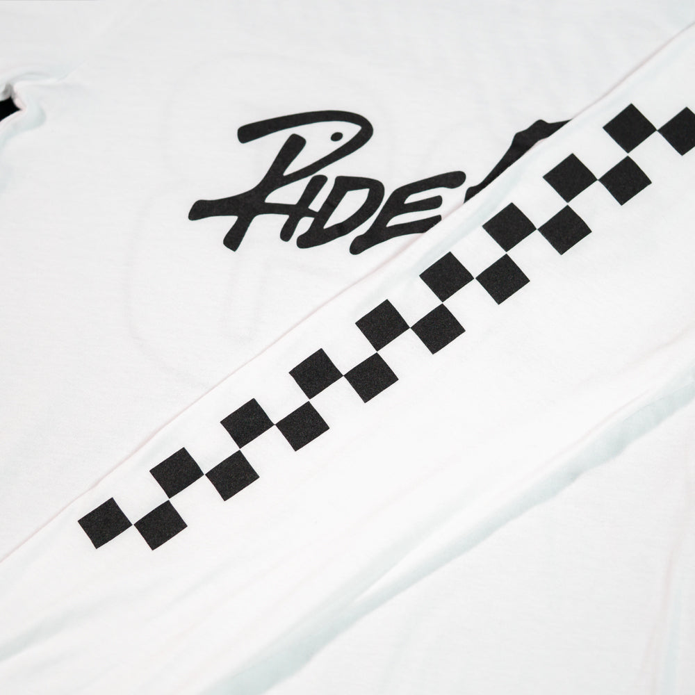 RIDE FR33 - White Long Sleeve Tee-4