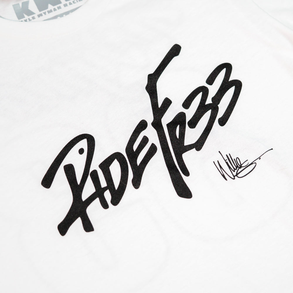 RIDE FR33 - White Long Sleeve Tee-6