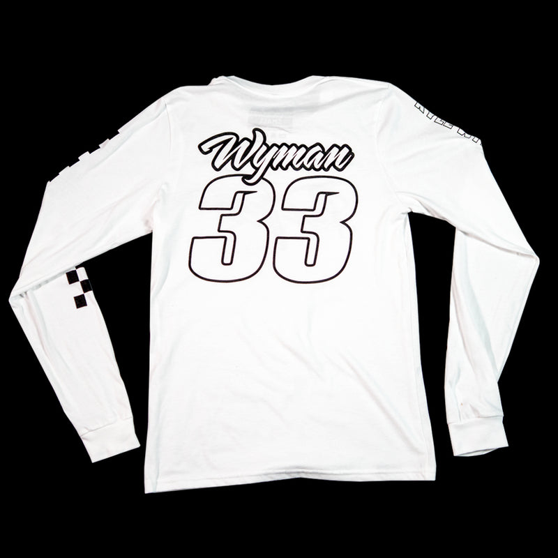 RIDE FR33 - White Long Sleeve Tee-2