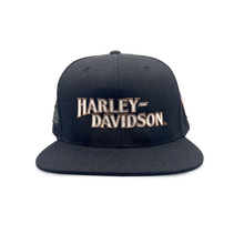 Load image into Gallery viewer, 2022 Harley Davidson #1 Black Snapback
